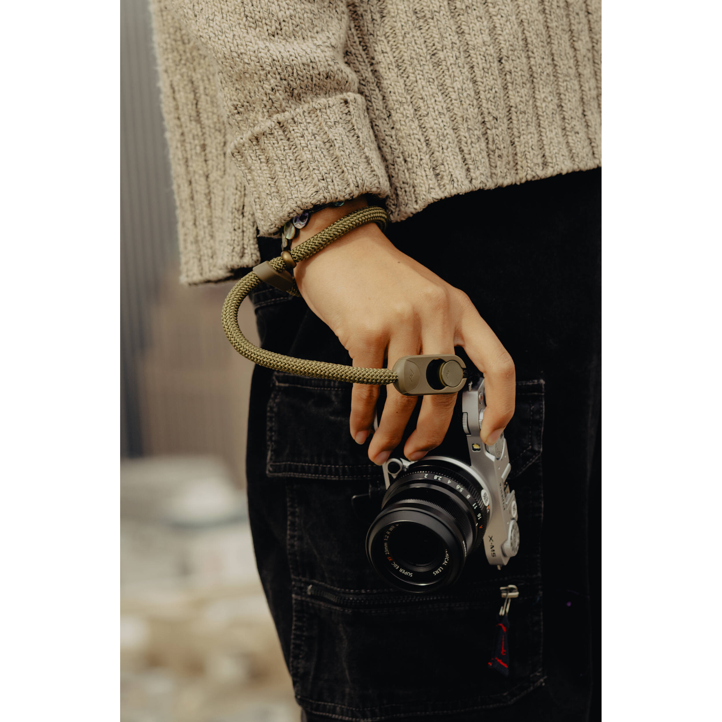 Peak Design Cuff Rope Camera Wrist Strap (Kelp)