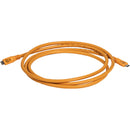 Tether Tools TetherPro Optima Câble USB-C (6', orange haute visibilité)