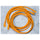 Tether Tools TetherPro Optima USB-C Cable (10', High-Visibility Orange, Right-Angle)