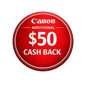 Canon additional $50 cashback