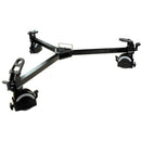 Cartoni Standard Dolly 100mm  double wheels  -  for Red lock - SDS