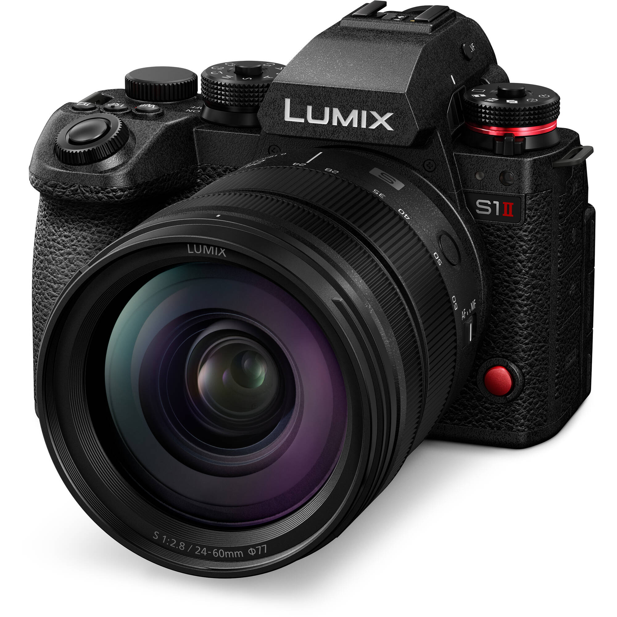 Panasonic Lumix S1M2 Plein Format Sans Miroir caméra avec 24-60 mm F2.8 Objectif