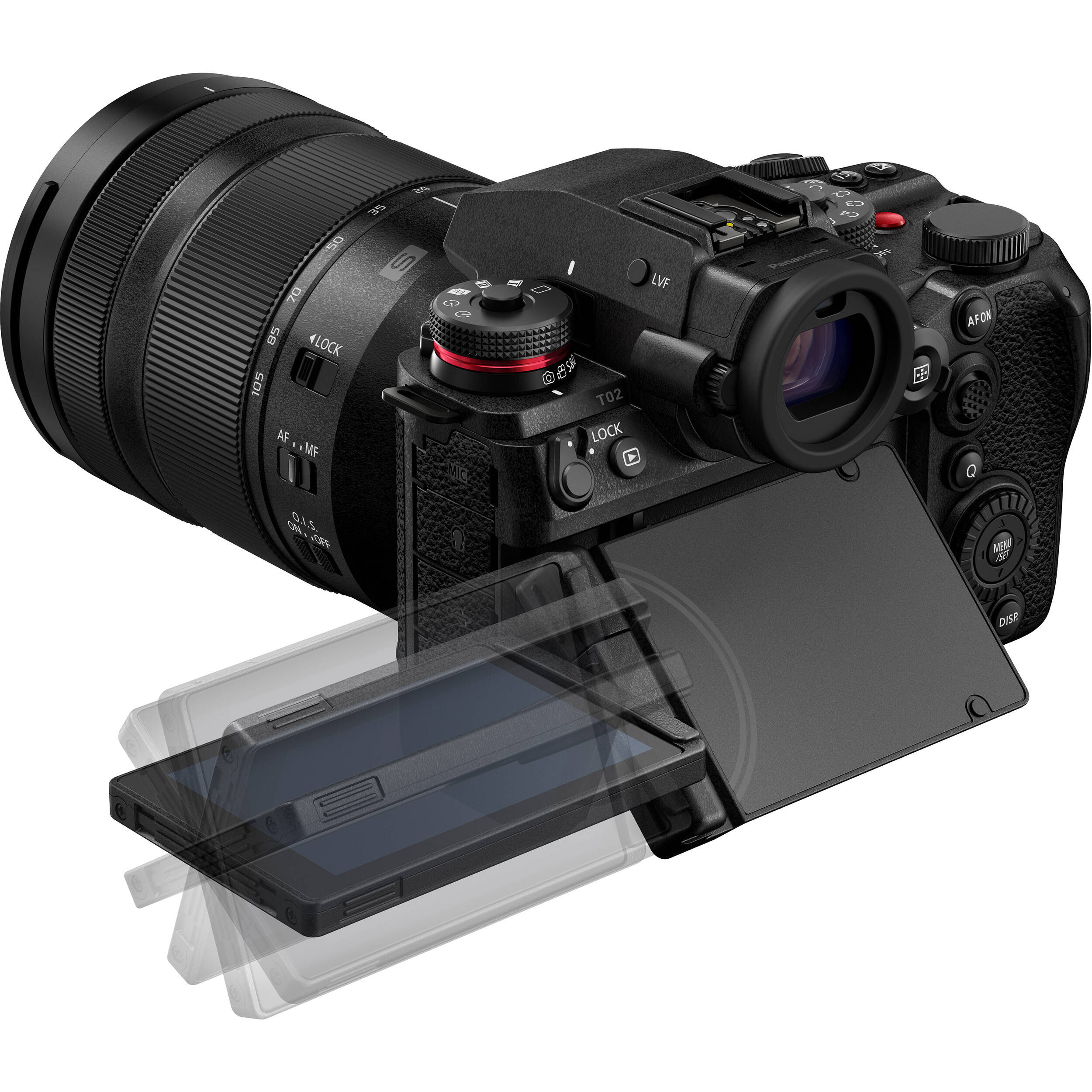 Panasonic Lumix S1M2 Plein Format Sans Miroir caméra avec 24-60 mm F2.8 Objectif