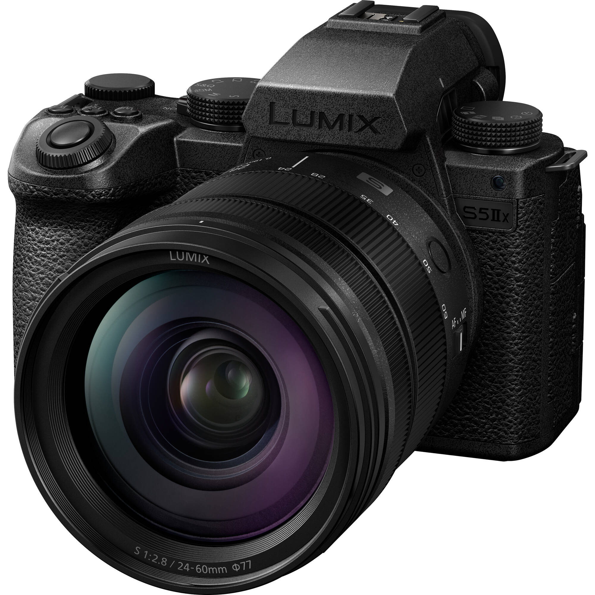 Panasonic LUMIX S5M2X Numérique Plein Format caméra  avec 24-60 mm F2.8 Objectif