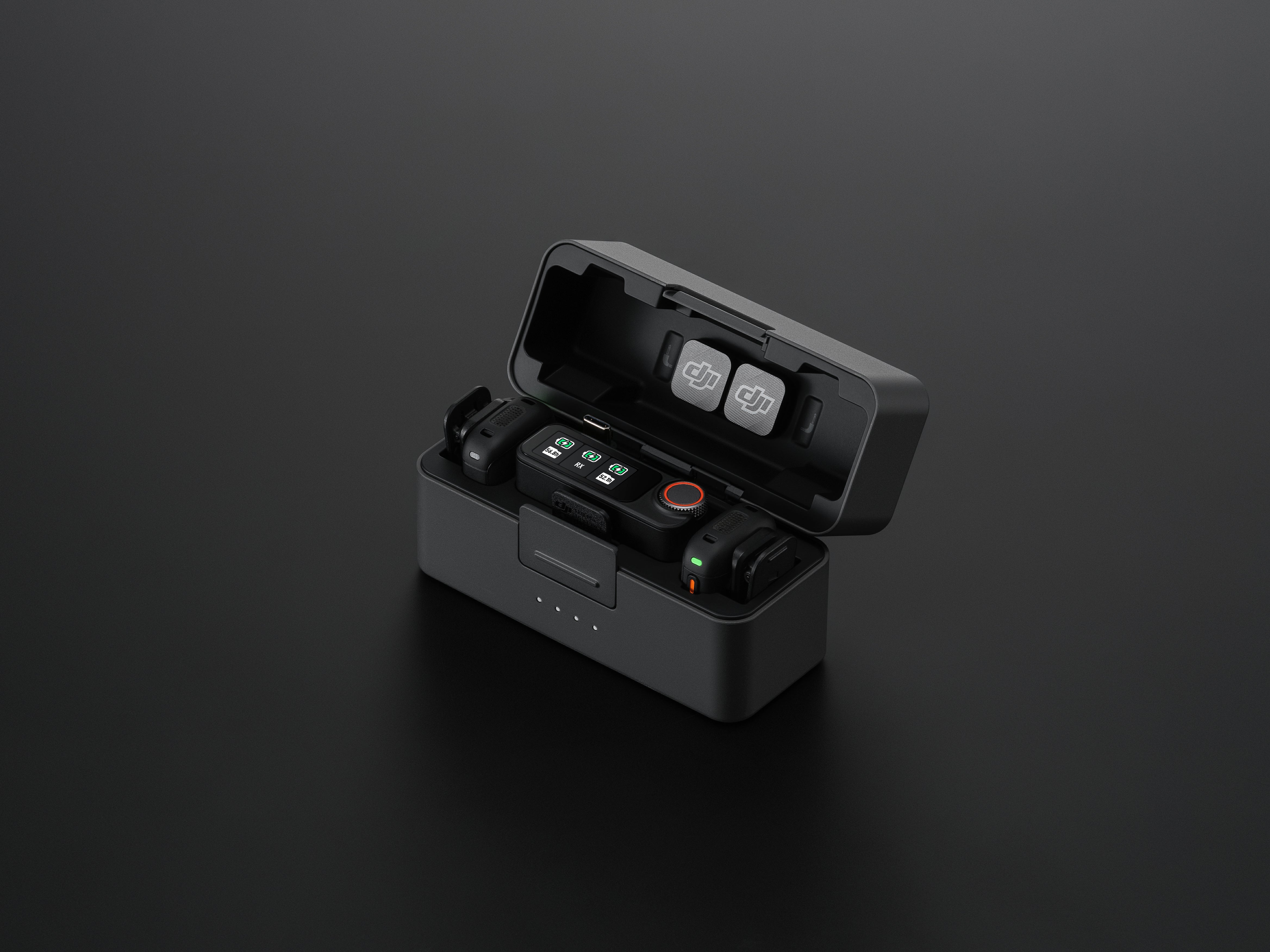 DJI Mic 3 Système de microphone/enregistreur sans fil compact pour 2 personnes pour caméra & Smartphone