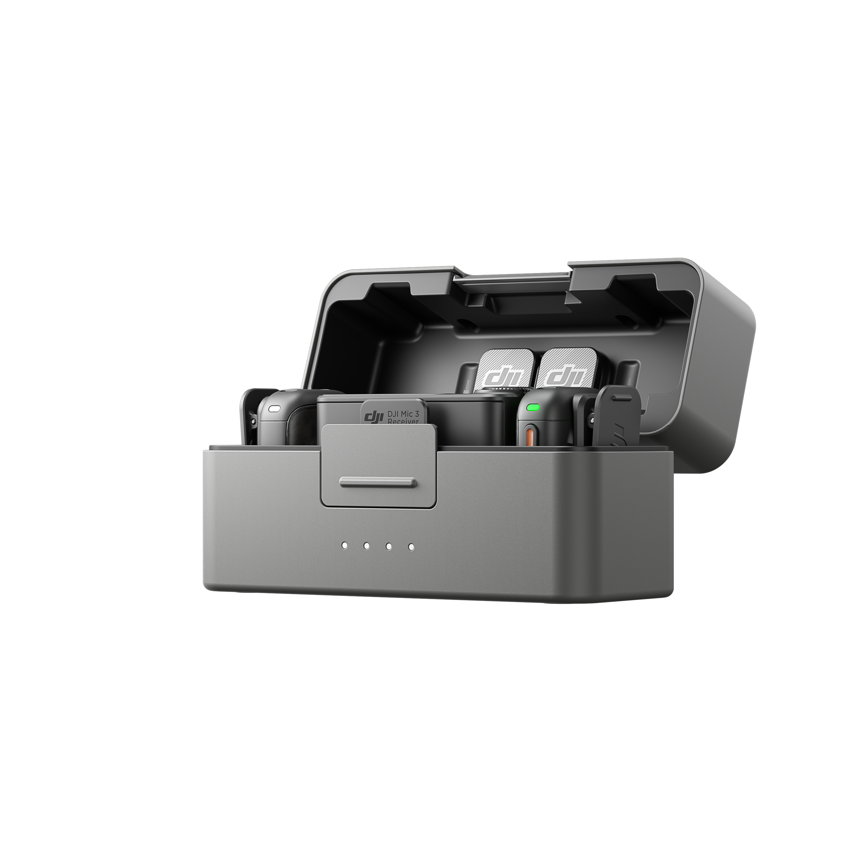 DJI Mic 3 Système de microphone/enregistreur sans fil compact pour 2 personnes pour caméra & Smartphone