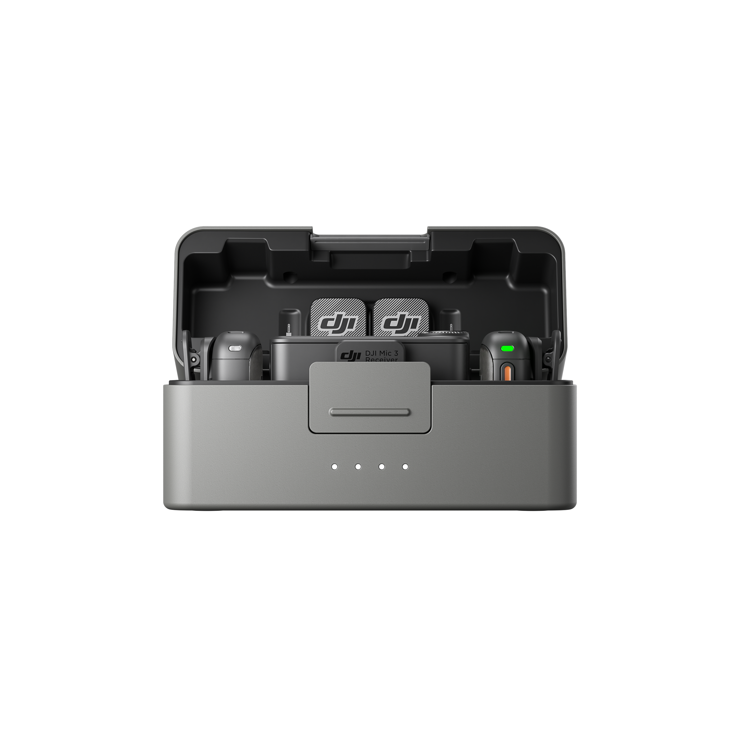 DJI Mic 3 Système de microphone/enregistreur sans fil compact pour 2 personnes pour caméra & Smartphone