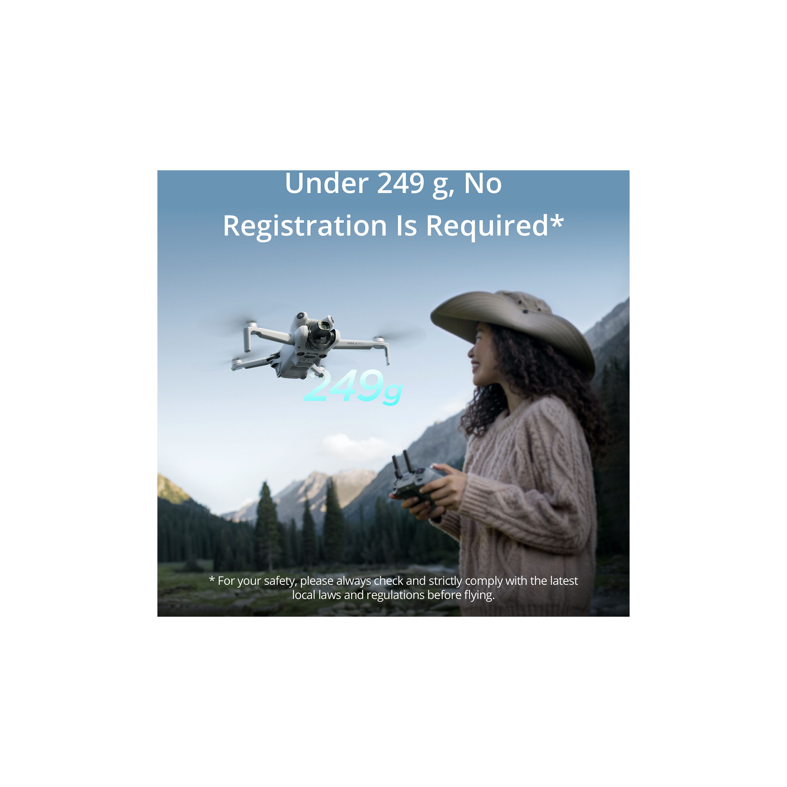 DJI Mini 4 Pro Drone with RC 2 Controller (with screen)