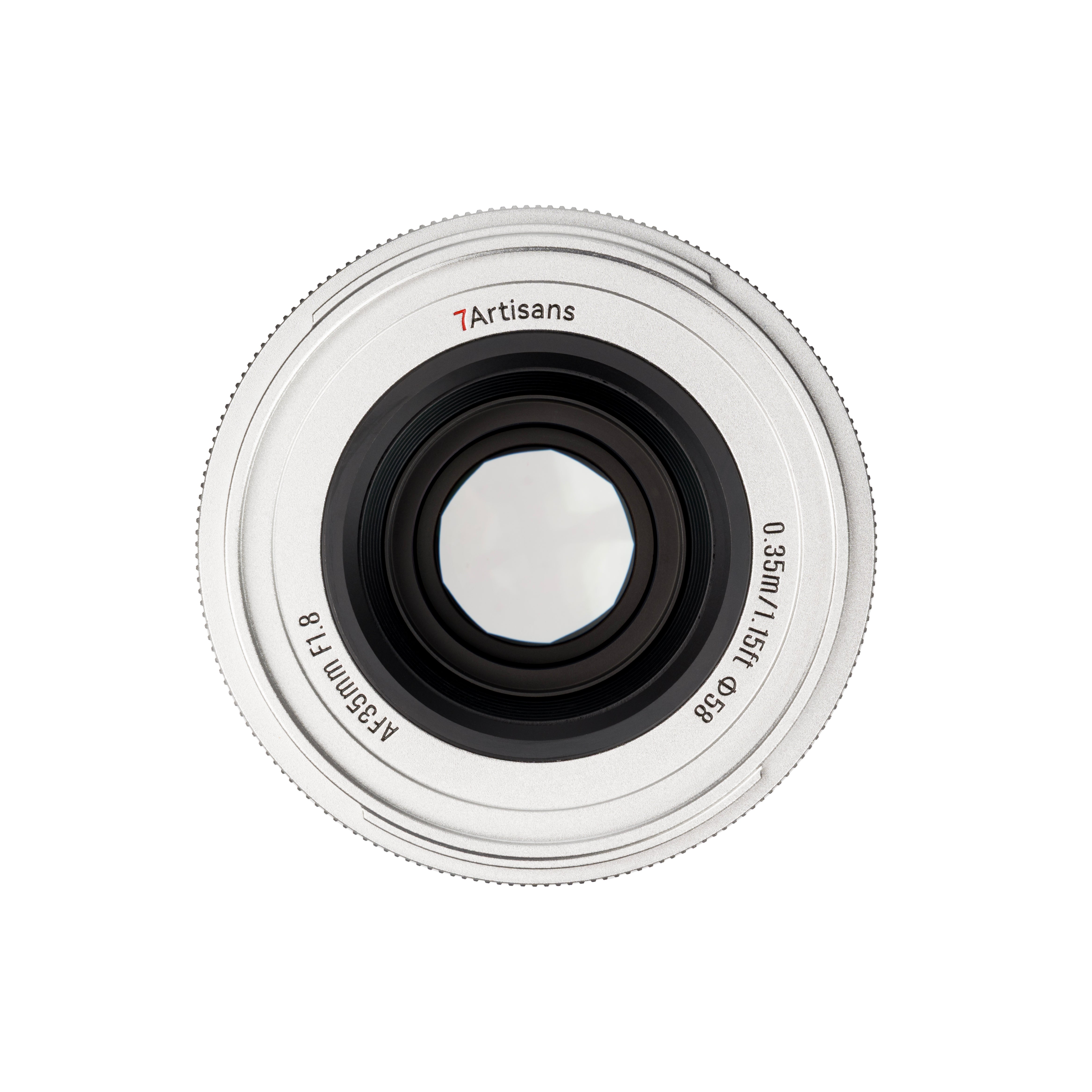 7artisans Lite Series 35mm F1.8 APS-C AF Lens - Silver (Fujifilm X)