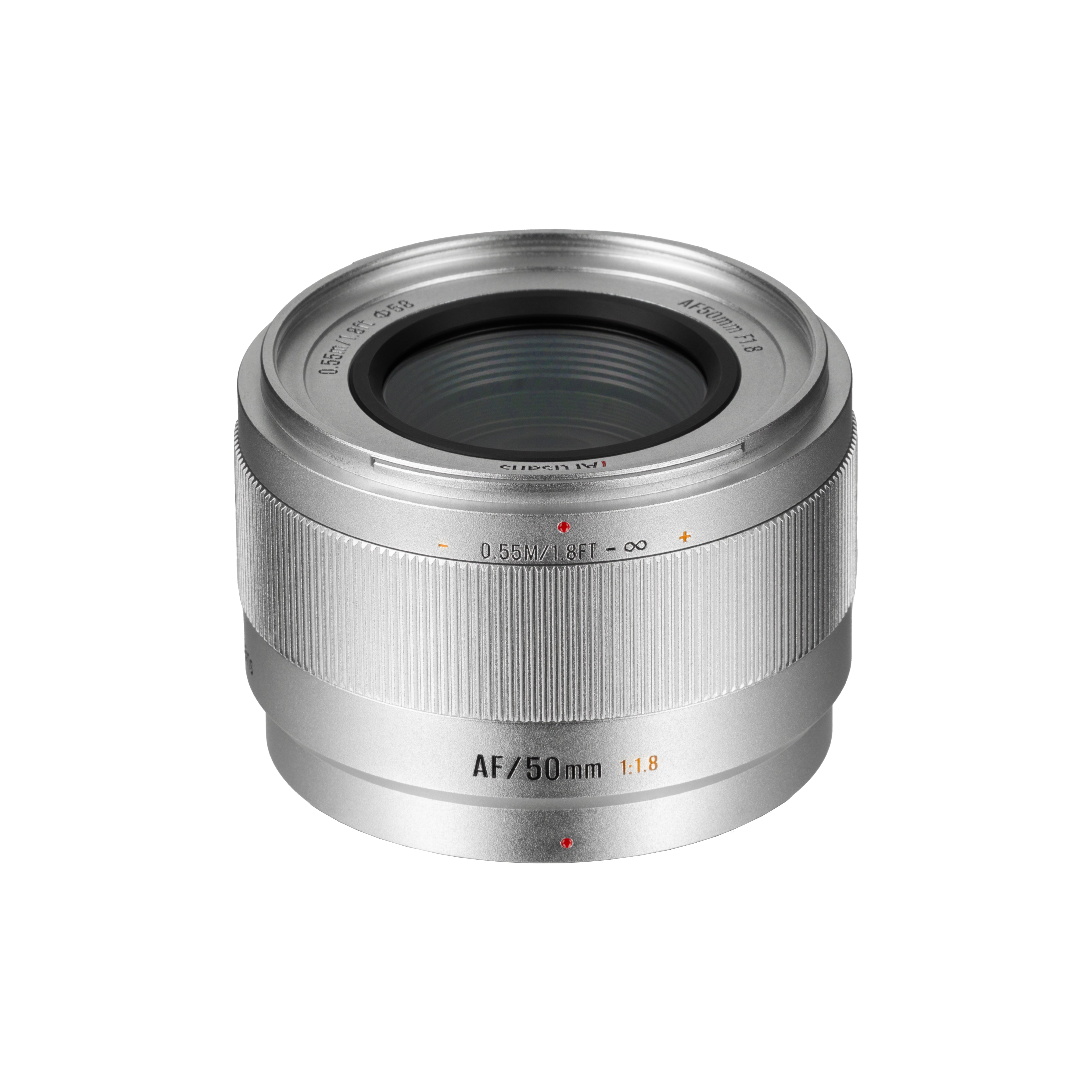 7artisans Lite Series 50mm F1.8 APS-C AF Lens - Silver (Fujifilm X)