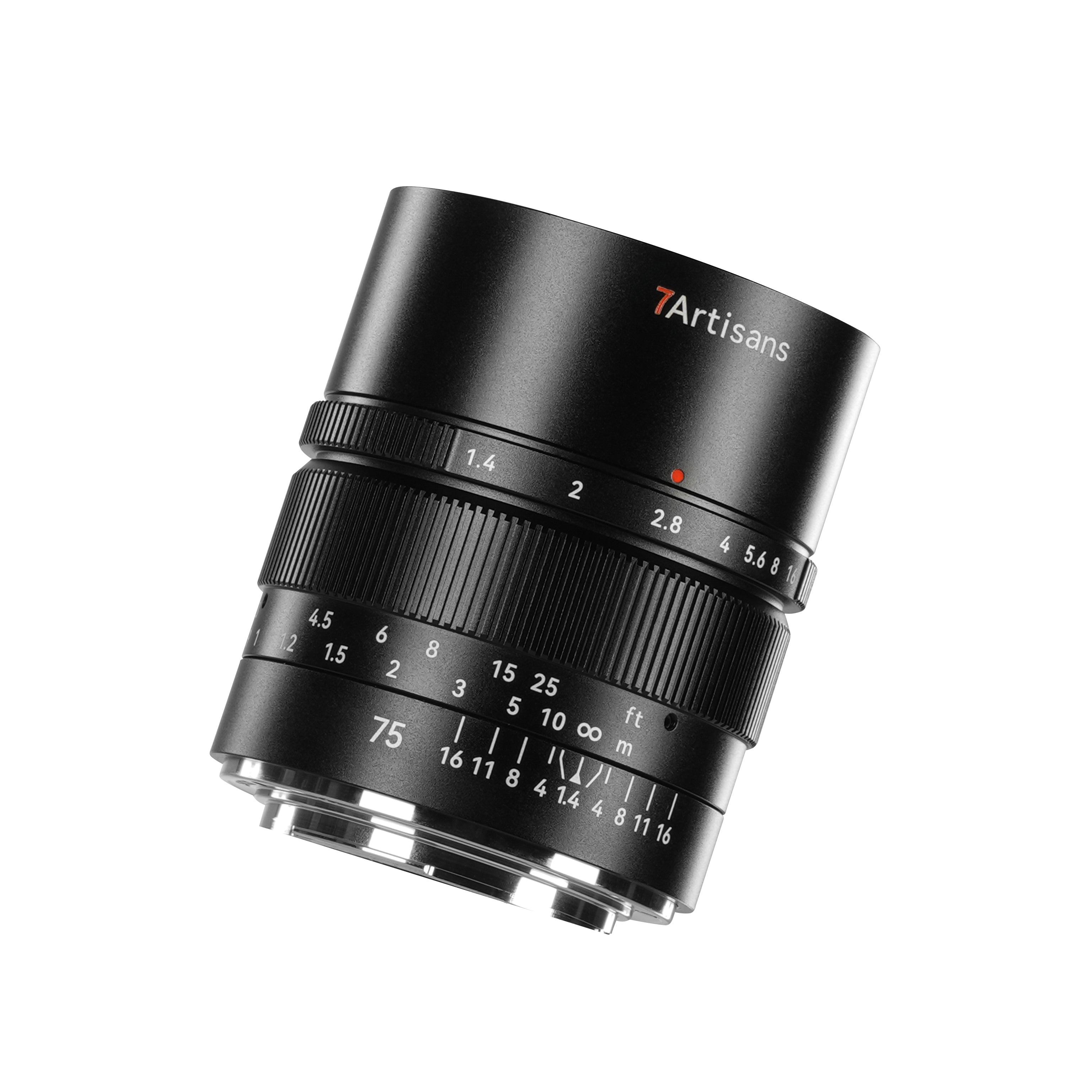 7artisans 75mm F1.4 Frame lens for Panasonic/Leica/Sigma (L Mount)