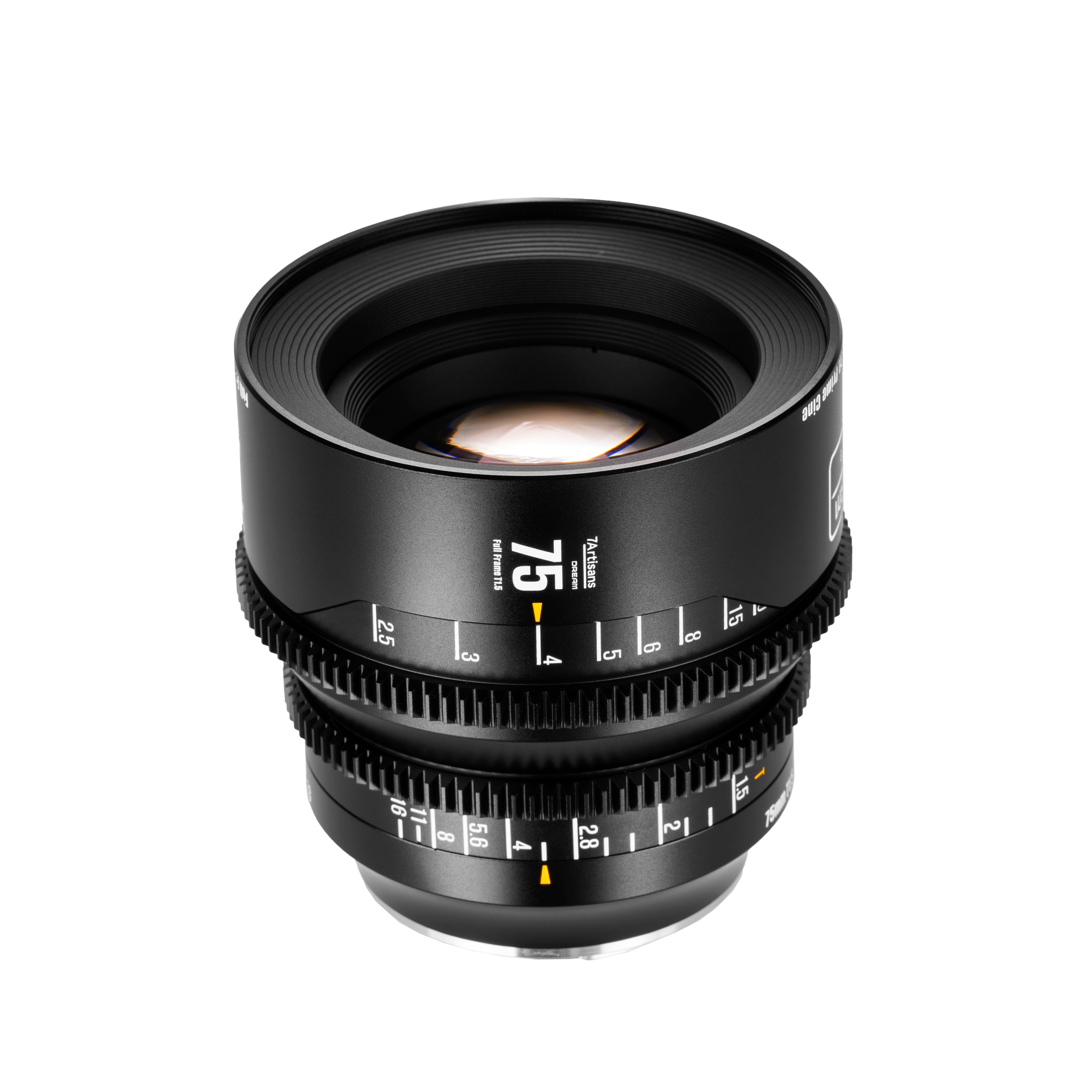 7artisans 75mm T1.5 DREAM Mirrorless Lens (L-Mount）