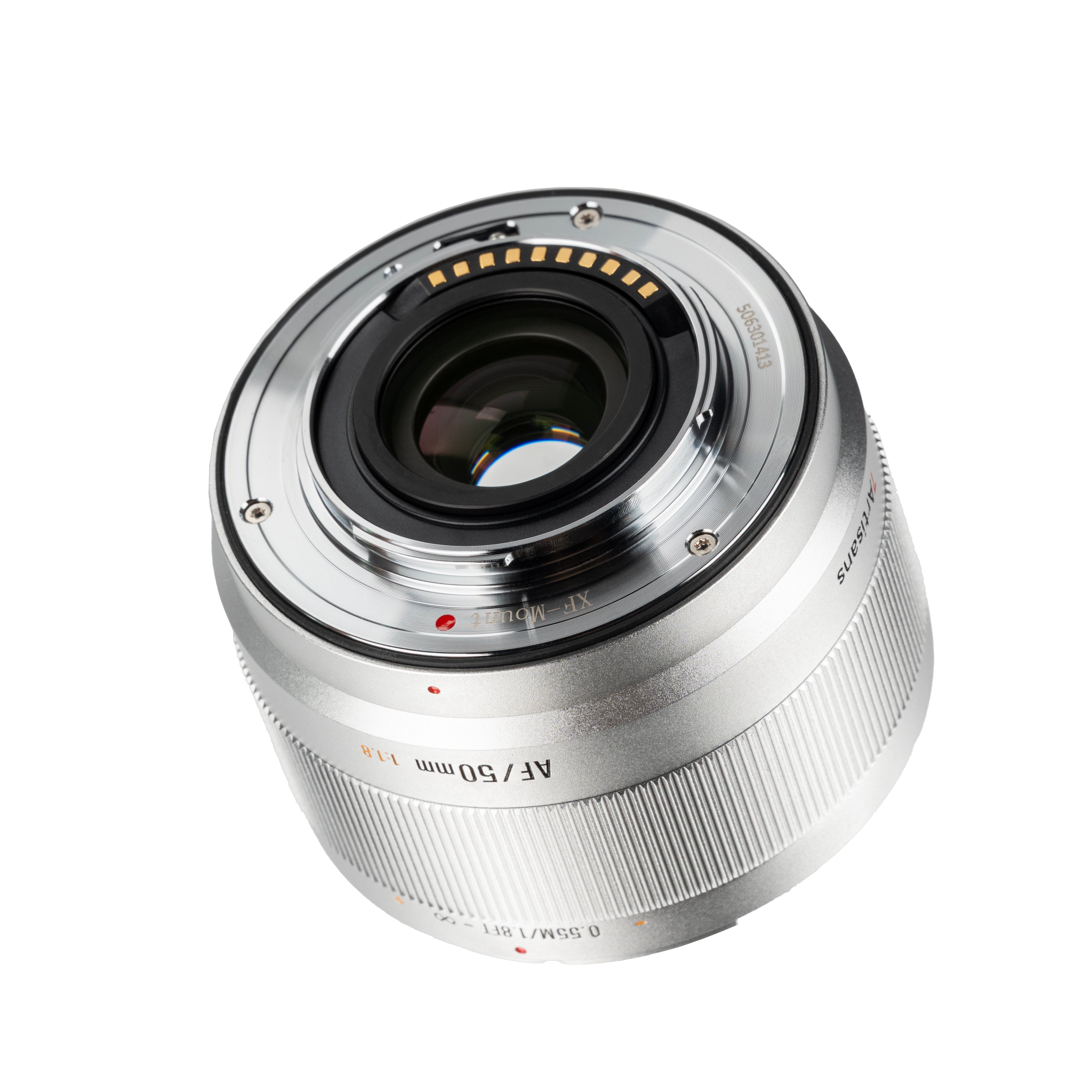 7artisans Lite Series 50mm F1.8 APS-C AF Lens - Silver (Fujifilm X)