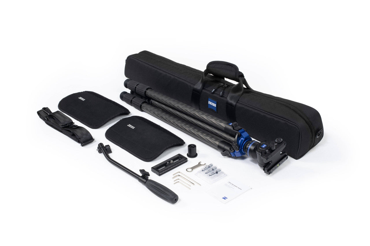ZEISS Pro-Series Lightweight Carbon Fiber Tripod & Fluid Head Kit