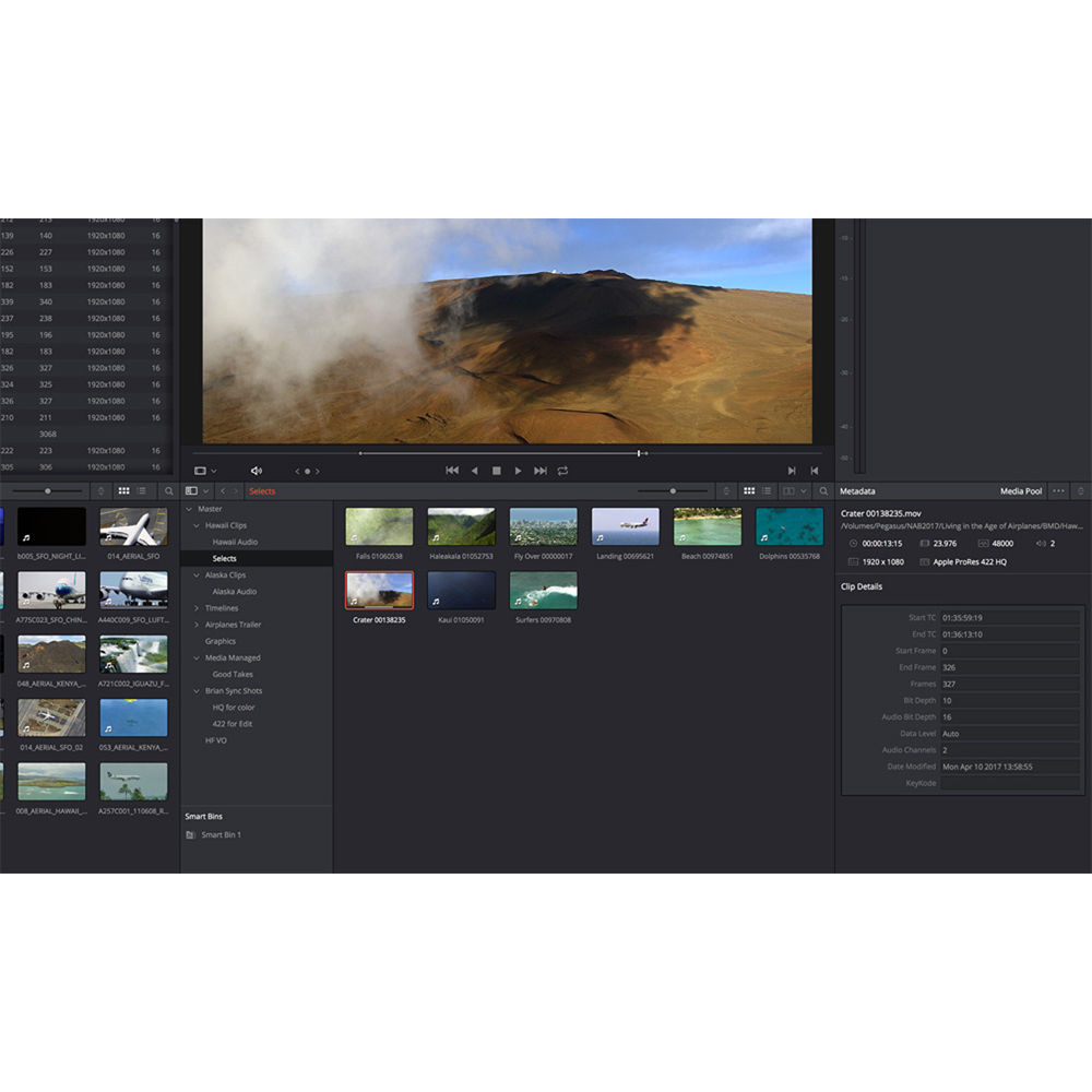 Blackmagic Design DaVinci Resolve Editor Clavier avec licence de résolution