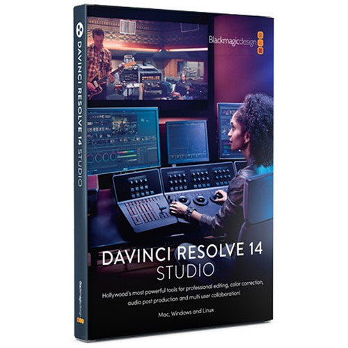 Blackmagic Design DaVinci Resolve Studio Non Linear Editor (Dongle)