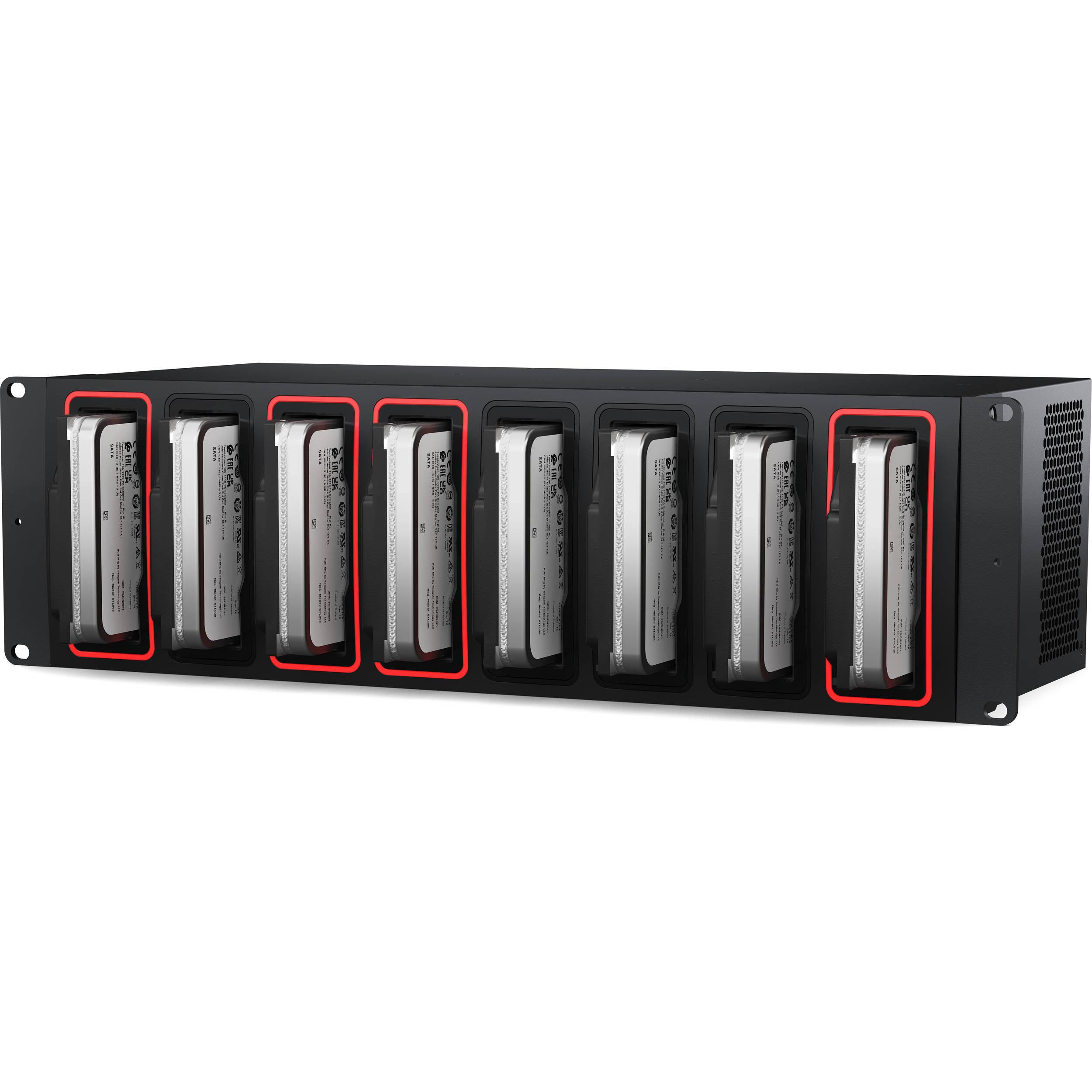 Blackmagic Design Rack-Mount Cloud Backup avec 8 disques durs emplacements