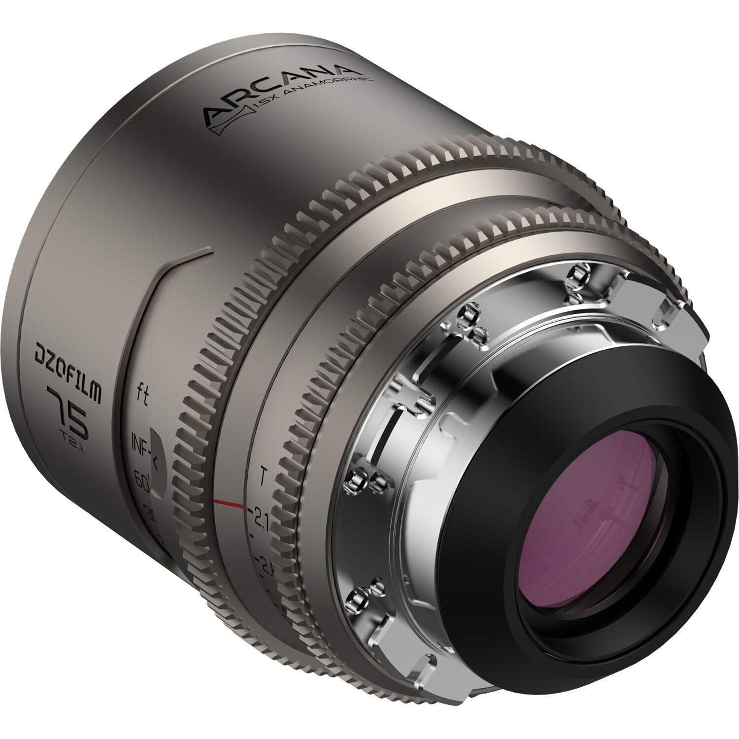 DZOFilm Arcana Anamorphic Prime 3-Lens Kit (ARRI PL, Titanium)