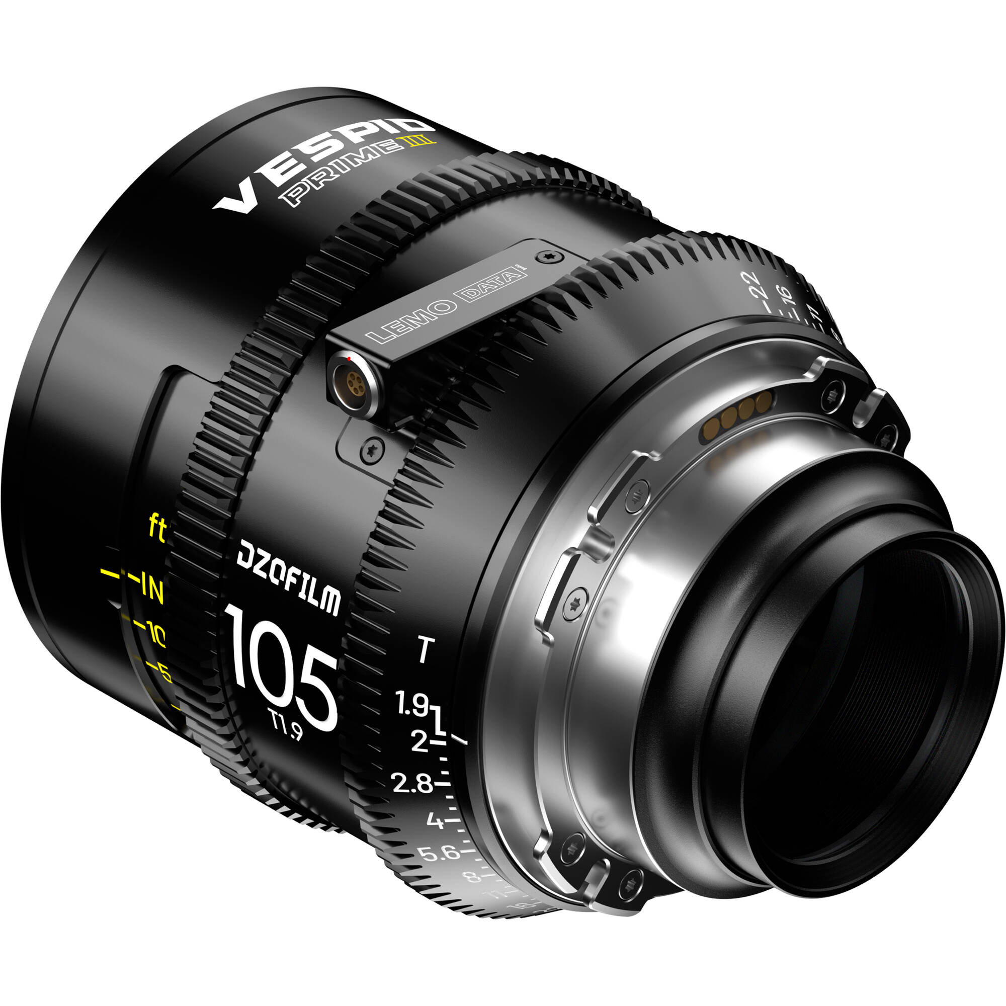 DZOFilm Vespid2 105 mm T1.9 Prime Objectif (ARRI PL, Pieds)