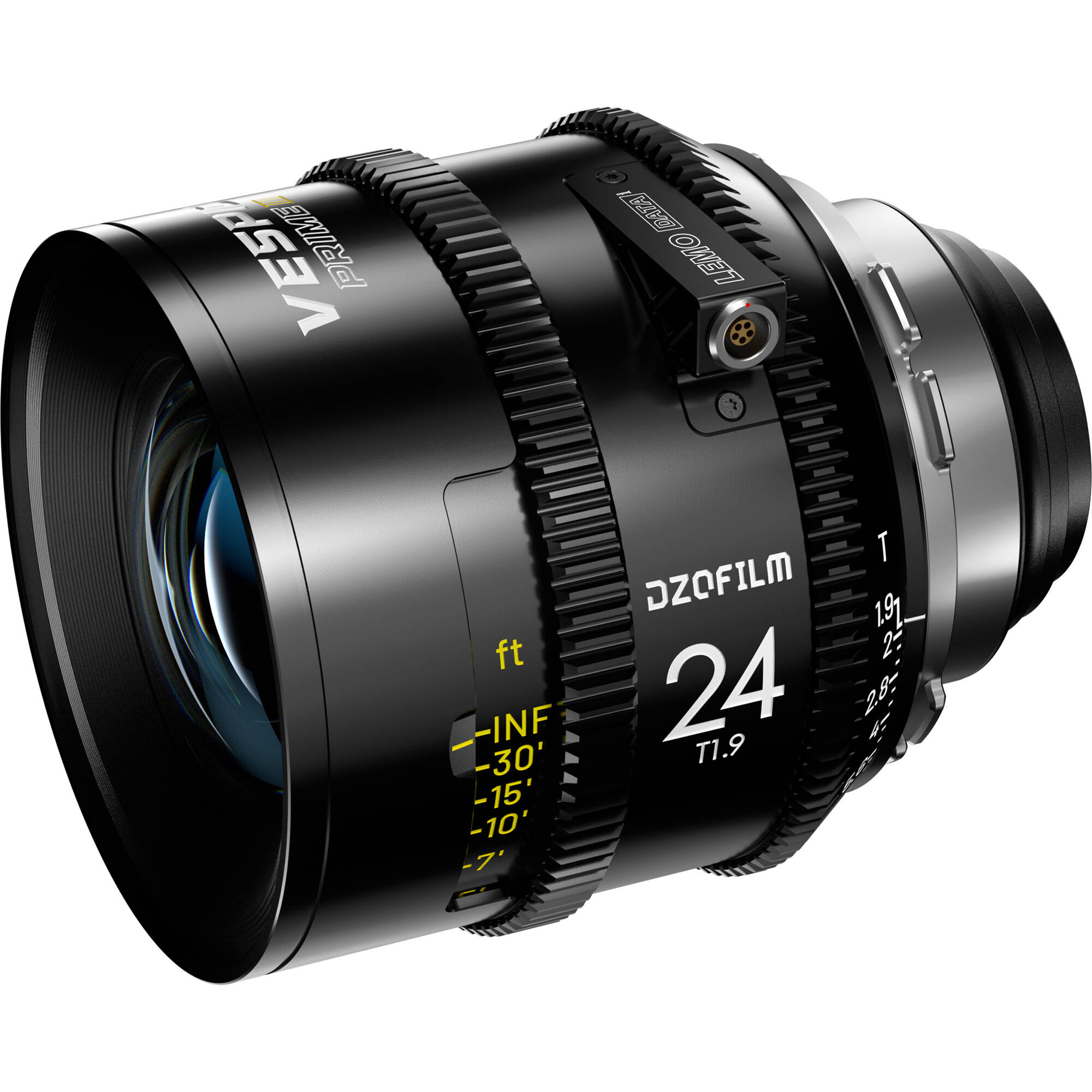 DZOFilm Vespid2 24 mm T1.9 Prime Objectif (ARRI PL, Pieds)