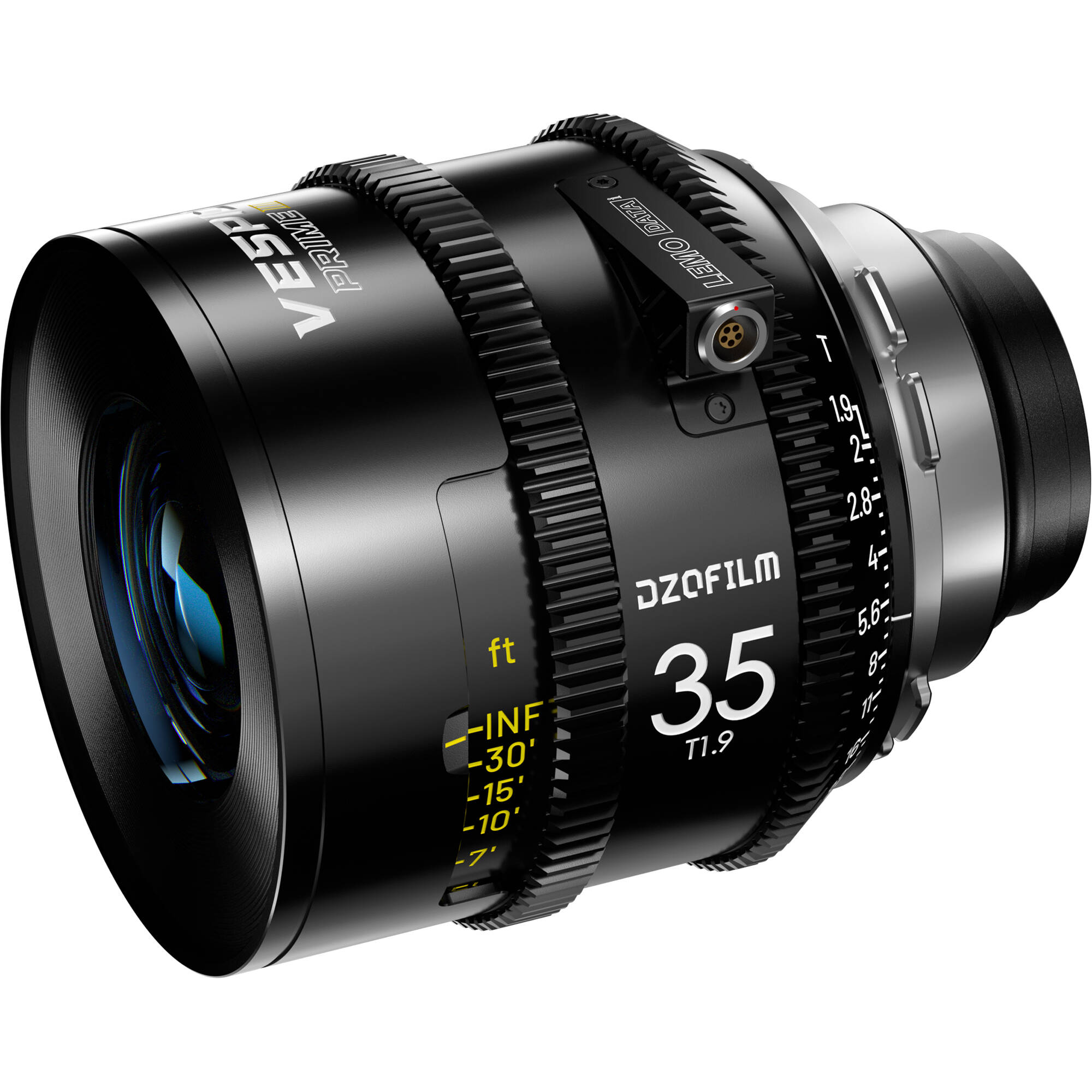 DZOFilm Vespid2 35 mm T1.9 Prime Objectif (ARRI PL, Pieds)