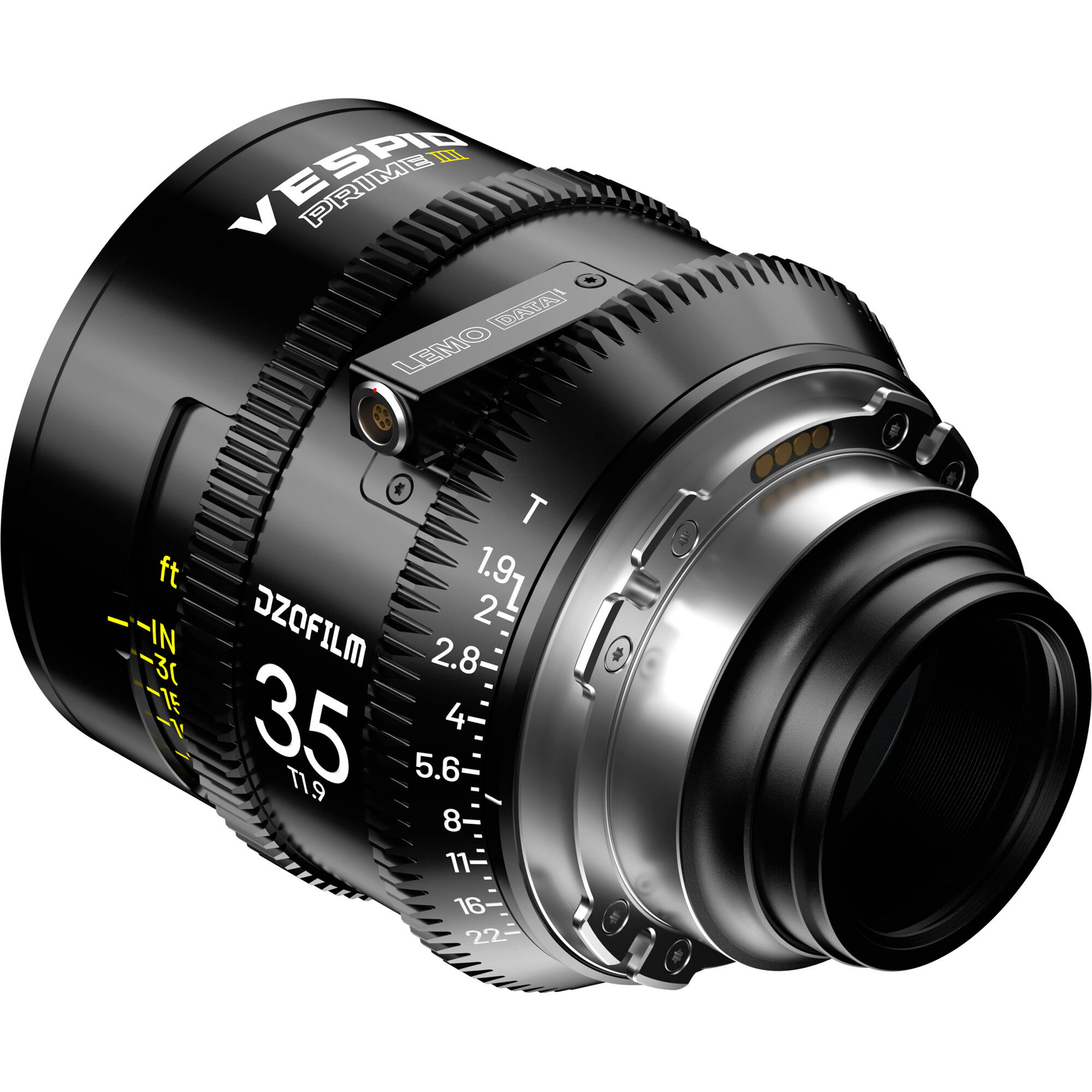 DZOFilm Vespid2 35 mm T1.9 Prime Objectif (ARRI PL, Pieds)