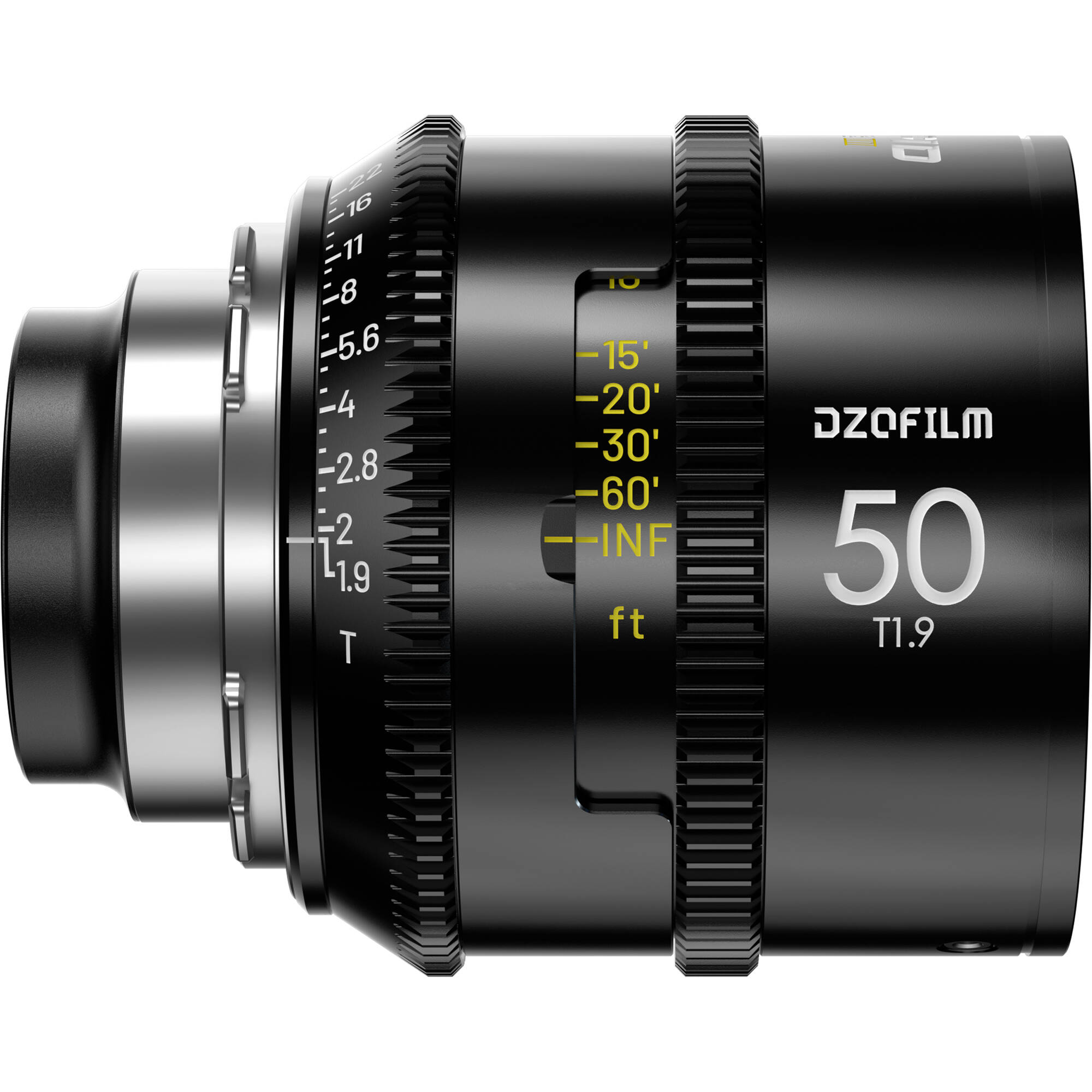 DZOFilm Vespid2 50 mm T1.9 Prime Objectif (ARRI PL, Pieds)