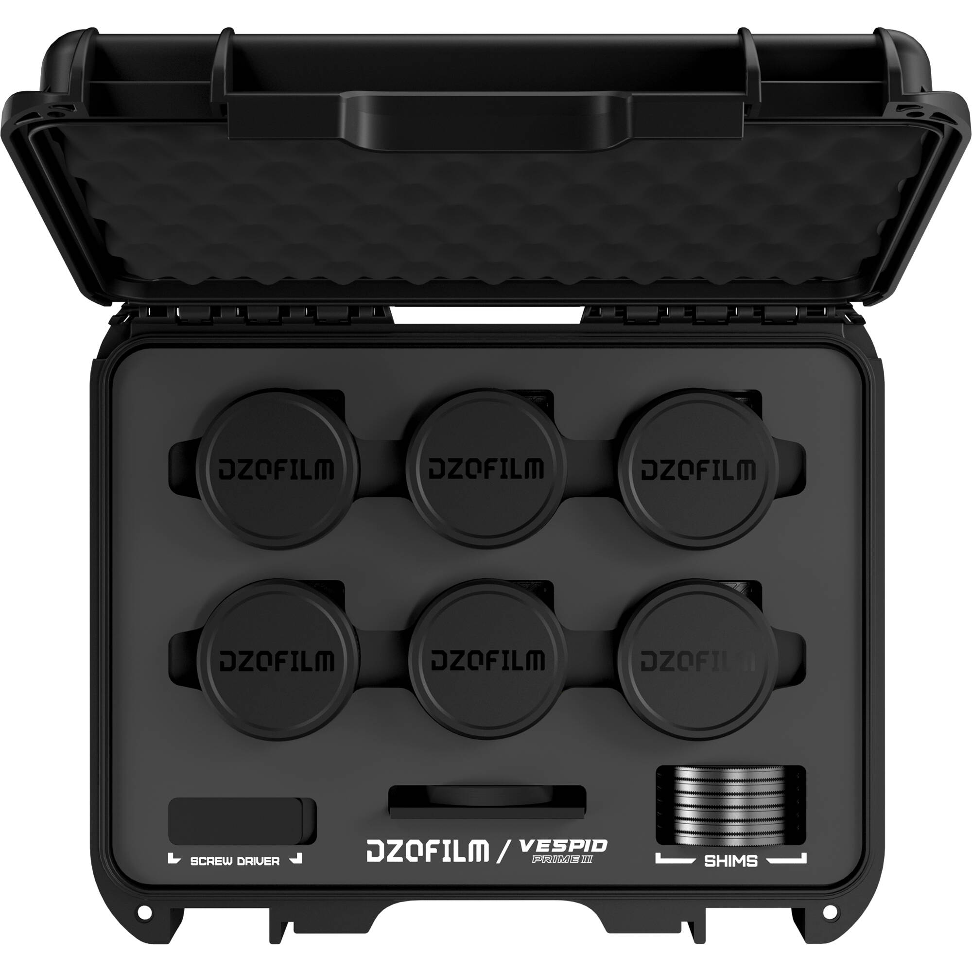 DZOFilm Vespid2 T1.9 Premier 6-Objectif Kit (ARRI PL, Pieds)