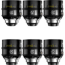 DZOFilm Vespid2 T1.9 Premier 6-Objectif Kit (ARRI PL, Pieds)