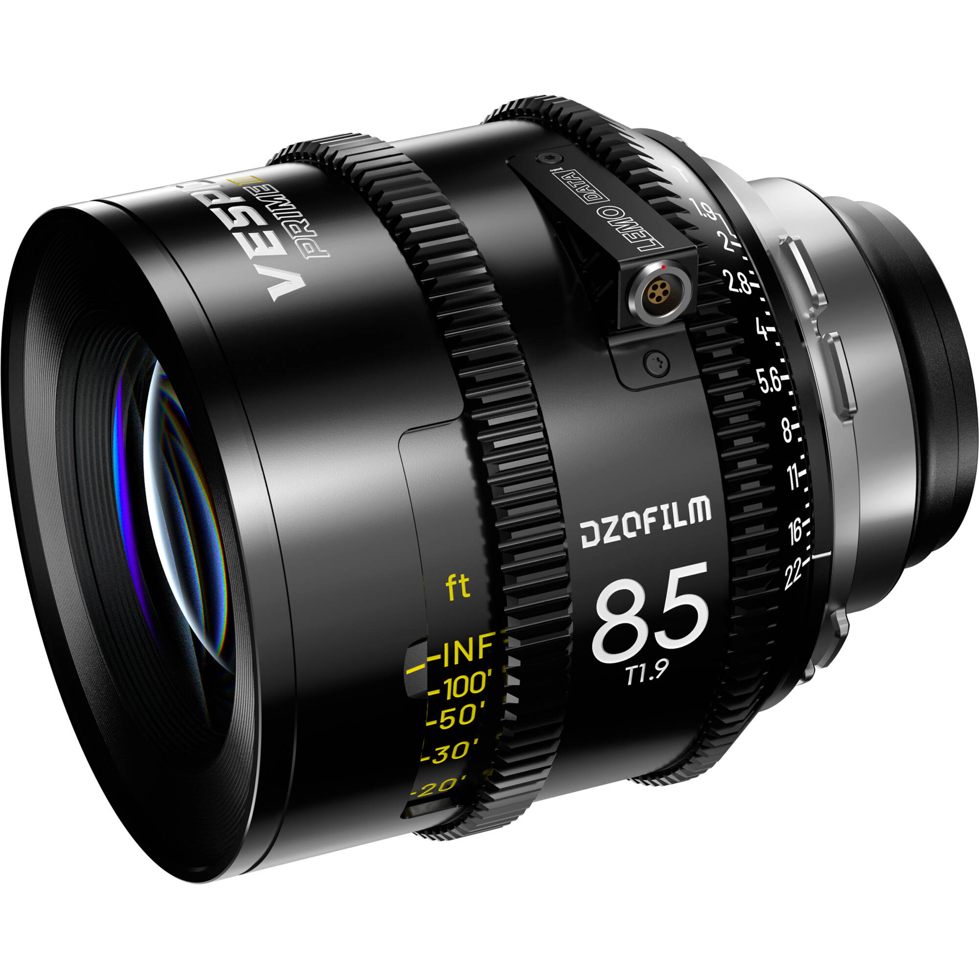 DZOFilm Vespid2 85 mm T1.9 Prime Objectif (ARRI PL, Pieds)