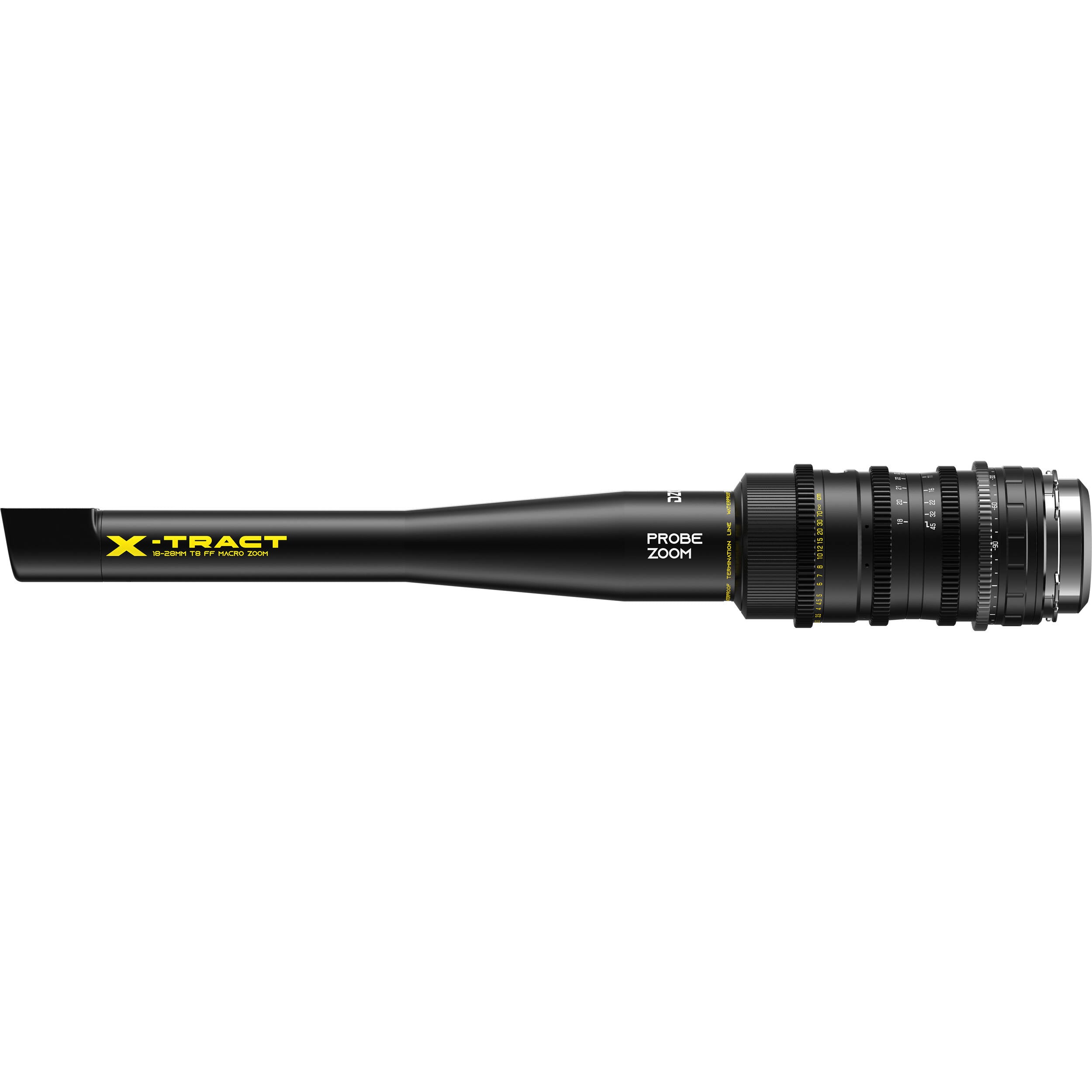 DZOFilm X-Tract 18-28mm T8 FF Probe Zoom Lens (90°, ARRI PL)