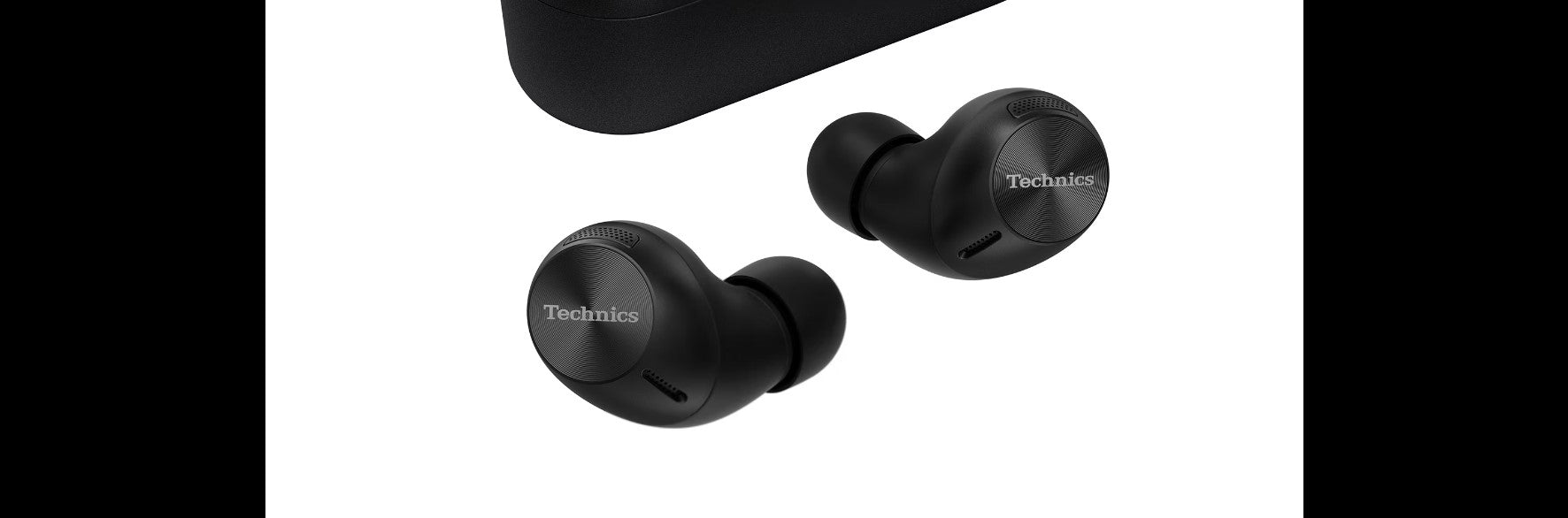 Technics True Wireless Noise Cancelling Earphones with Multipoint Bluetooth - Black
