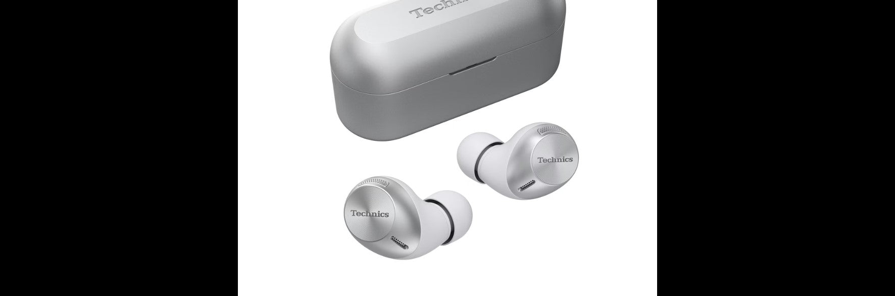 Technics True Wireless Noise Cancelling Earphones with Multipoint Bluetooth - Silver