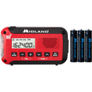 Midland ER10VP Radio d'alerte météorologique d'urgence portable