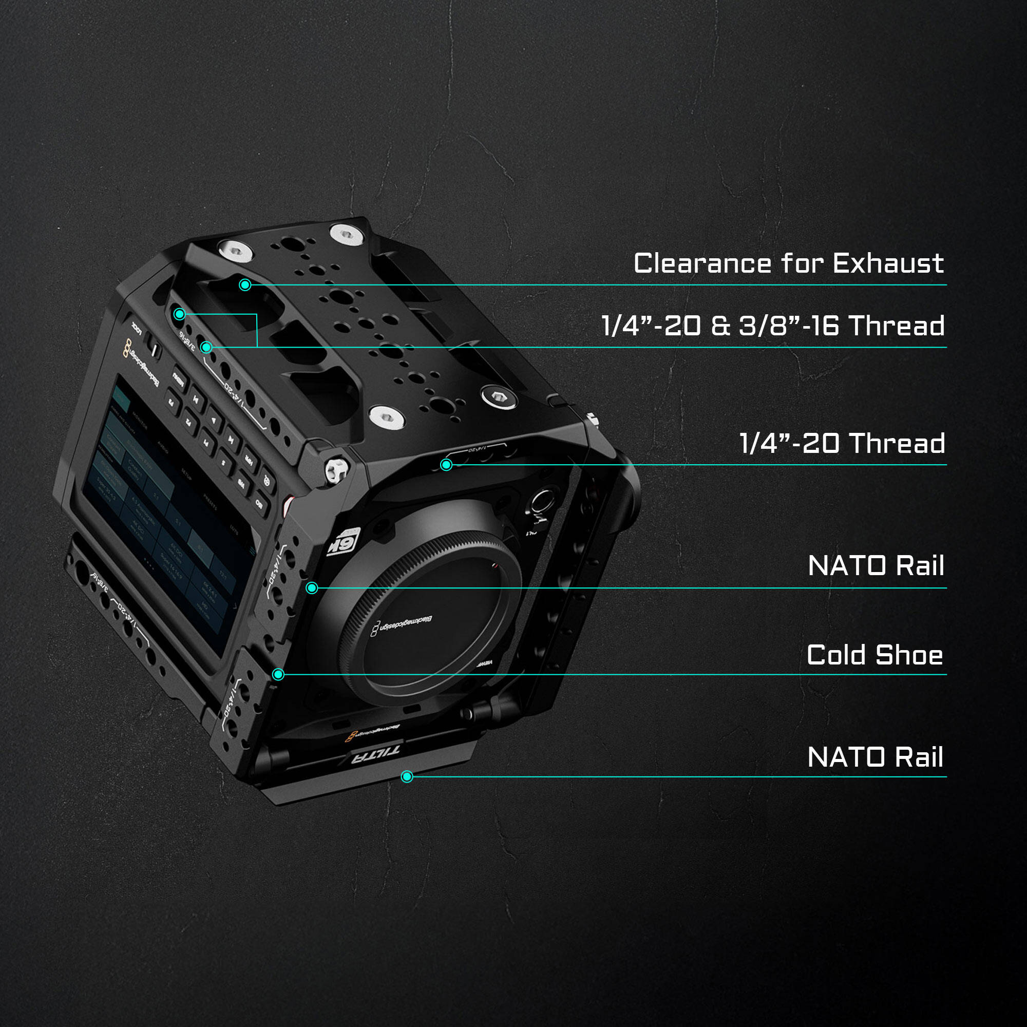 Tilta Full Camera Cage for Blackmagic PYXIS 6K/12K