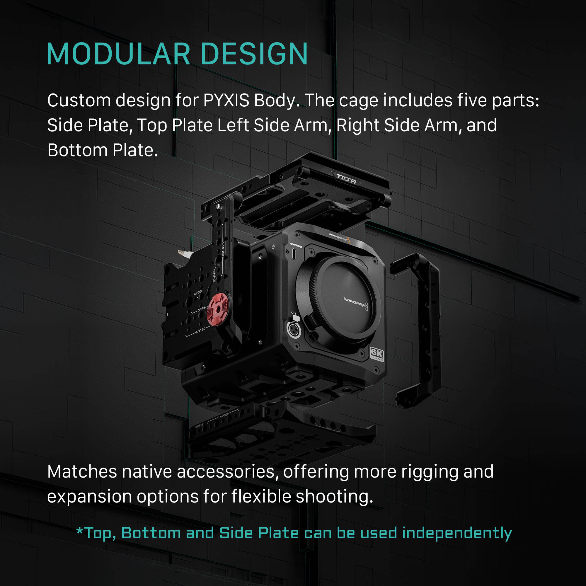 Tilta Full Camera Cage for Blackmagic PYXIS 6K/12K