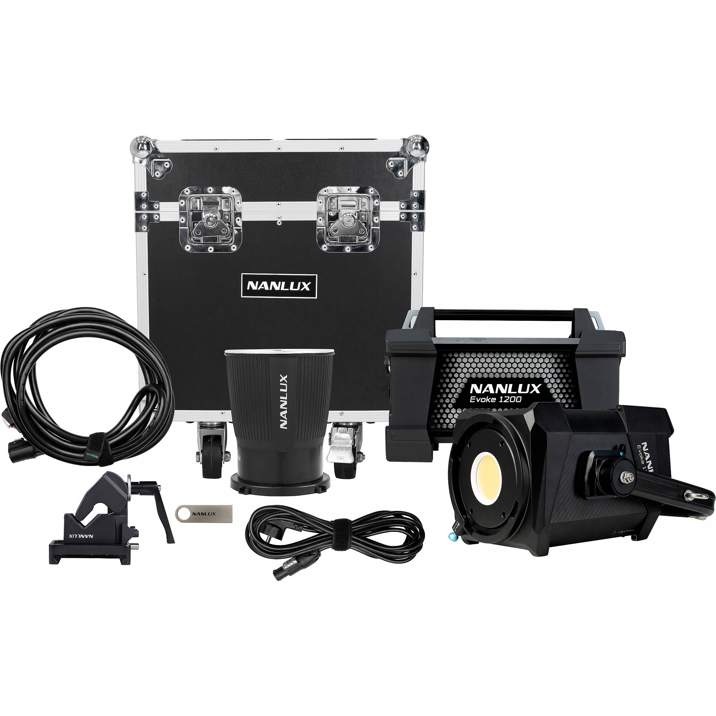 Nanlux Evoke 1200B Spot Light with Flight Case