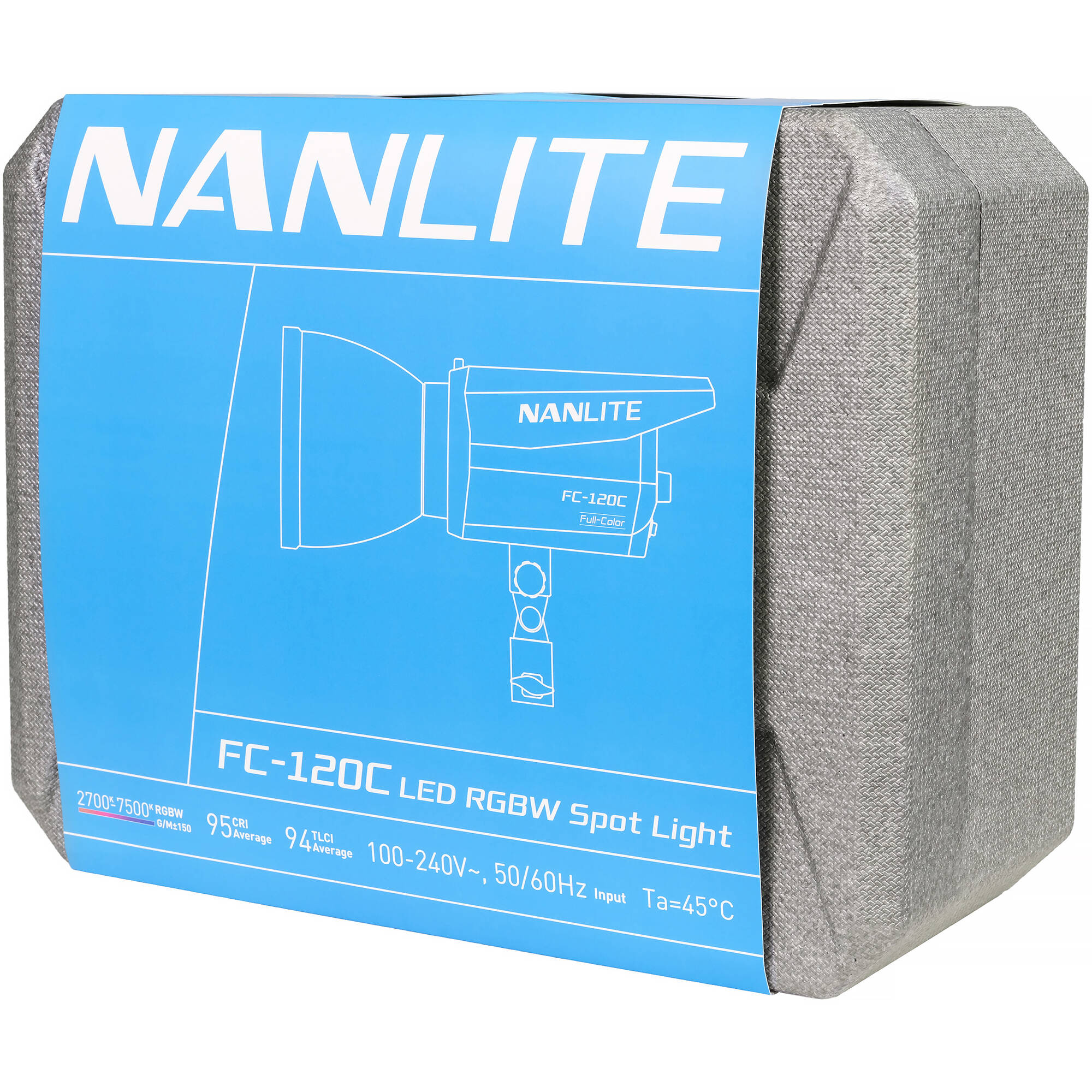 Nanlite FC120C RGB LED Spotlight