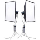 Nanlite FC-500B Bi-Color LED Spotlight (2-Light Kit)