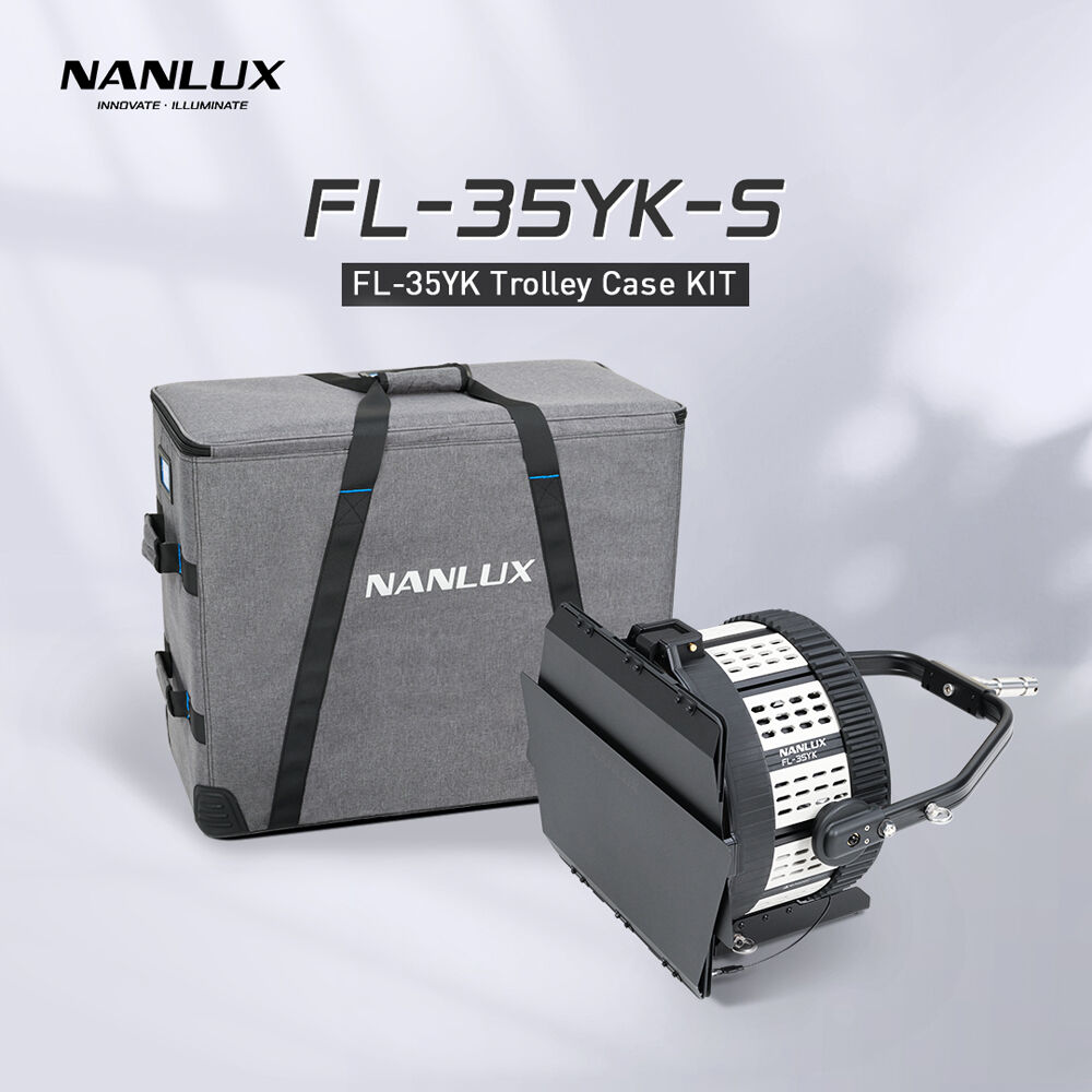 NANLUX FL-35YK-S FRESNEL Objectif avec boîtier de chariot