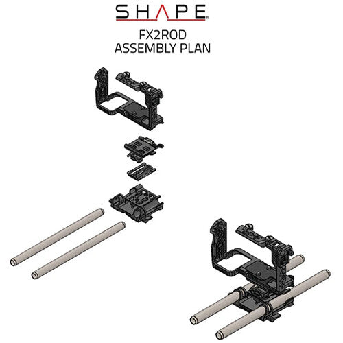 SHAPE Full Creator Kit 15mm LWS Base for Sony FX2