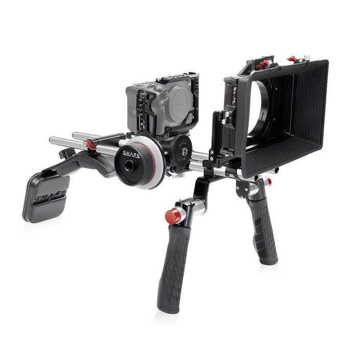 SHAPE V2 Shoulder Mount Mattebox Follow Focus For Sony FX3 & FX30