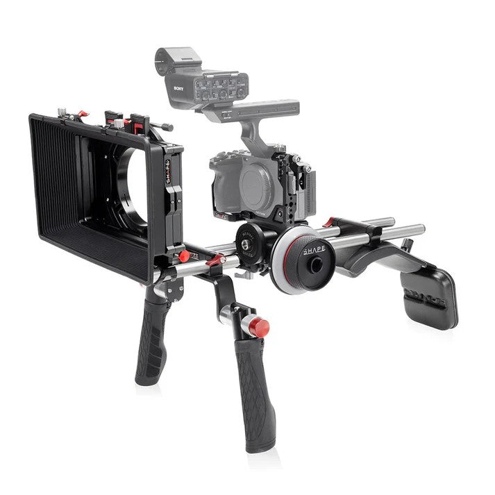 SHAPE V2 Shoulder Mount Mattebox Follow Focus For Sony FX3 & FX30