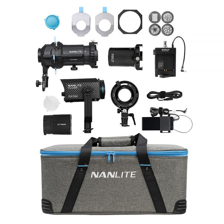 Nanlite Forza 60C RGB LED Monolight (Projection Attachment Kit)