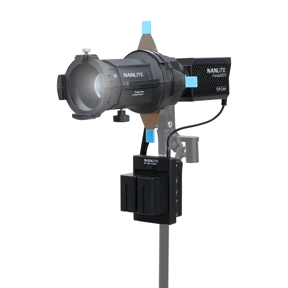 Nanlite Forza 60CR Kit with FM Mount Projection Attachment (19°&36°)