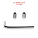 SHAPE C-Stand Grip Head 2.5'' For Stainless Steel Arm