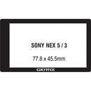 Giottos Aegis Professional M-C Schott Glass LCD Protecteur d'écran pour Sony NEX 3/5/7, A35, A55 et Olympus E-PL3