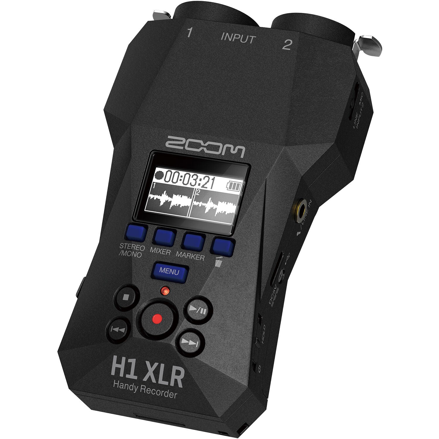 Zoom H1 XLR Portable Audio Recorder for Video - Open Box