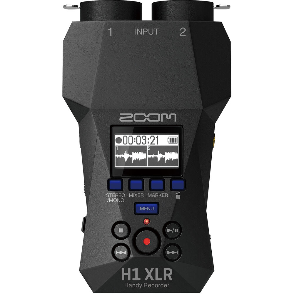 Zoom H1 XLR Portable Audio Recorder for Video - Open Box