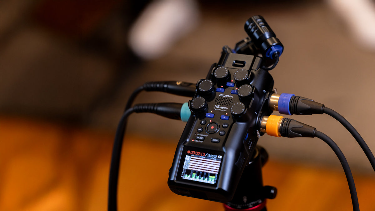 Zoom H6studio Handy Recorder - Open Box